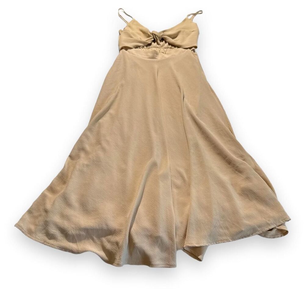 Vici Women's Tan and Cream Dress